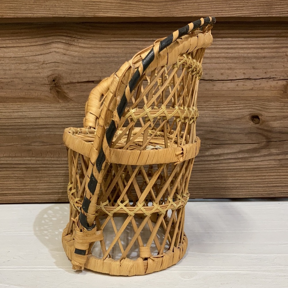 Vintage Rattan Chair - Picture 8 of 10